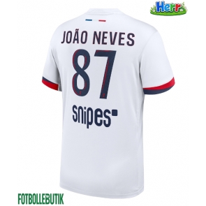 Paris Saint-Germain Joao Neves #87 Bortatröja 2025-26 Kortärmad